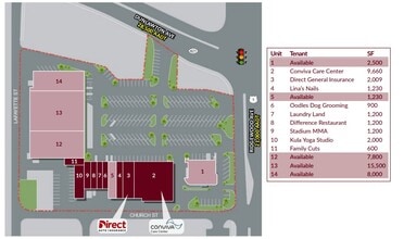 4020-4090 S Ridgewood Ave, Port Orange, FL for lease Site Plan- Image 1 of 1