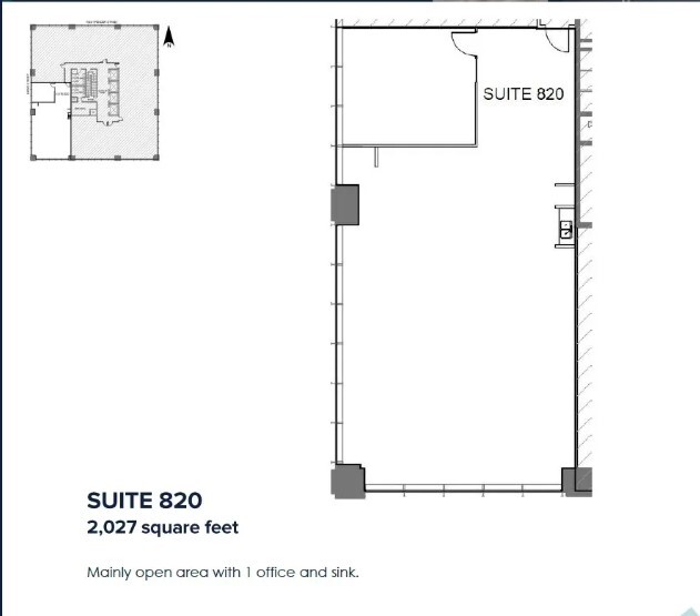 750 W Pender St, Vancouver, BC for lease Floor Plan- Image 1 of 1