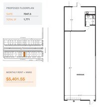 7059-7077 1/2 Vineland Ave, North Hollywood, CA for lease Floor Plan- Image 1 of 1