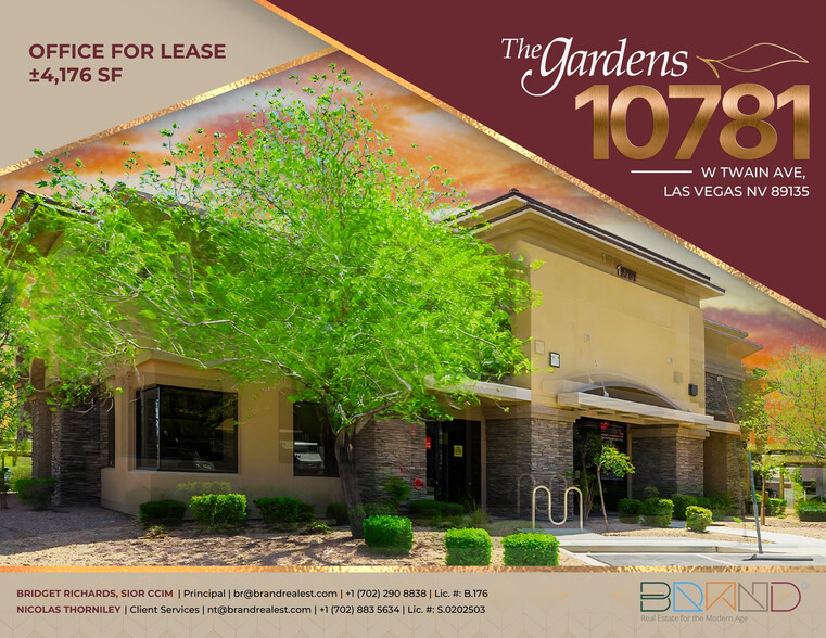 10781 W Twain Ave, Las Vegas, NV for lease - Building Photo - Image 1 of 19