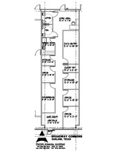 551 Broadway Commons, Garland, TX for lease Floor Plan- Image 1 of 1