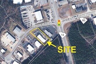 151 Tandem Dr, Greer, SC - AERIAL  map view