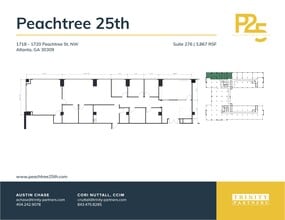 1718-1720 NW Peachtree St, Atlanta, GA for lease Site Plan- Image 1 of 1