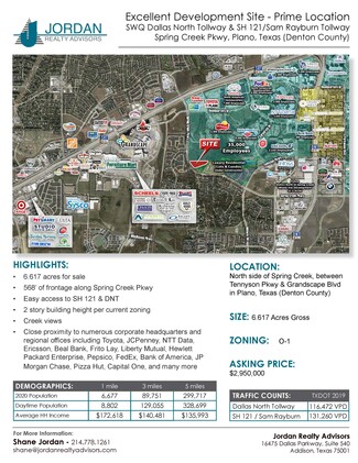 More details for Spring Creek Parkway, Plano, TX - Land for Sale