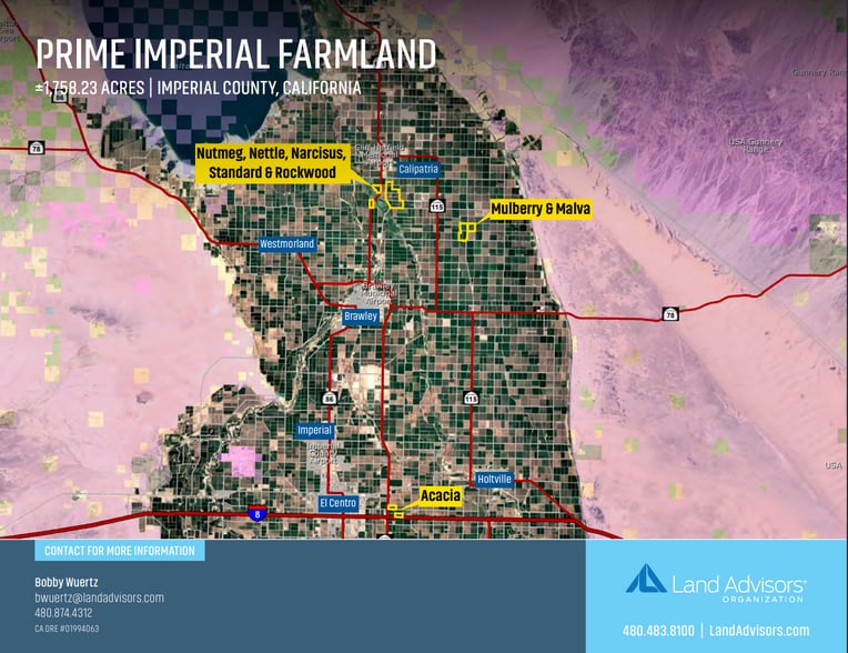 Prime Imperial Farmland portfolio of 3 properties for sale on LoopNet.com - Building Photo - Image 1 of 7