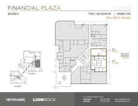 7730 E Belleview Ave, Greenwood Village, CO for lease Floor Plan- Image 2 of 2