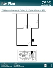 7515 Greenville Ave, Dallas, TX for lease Floor Plan- Image 2 of 2