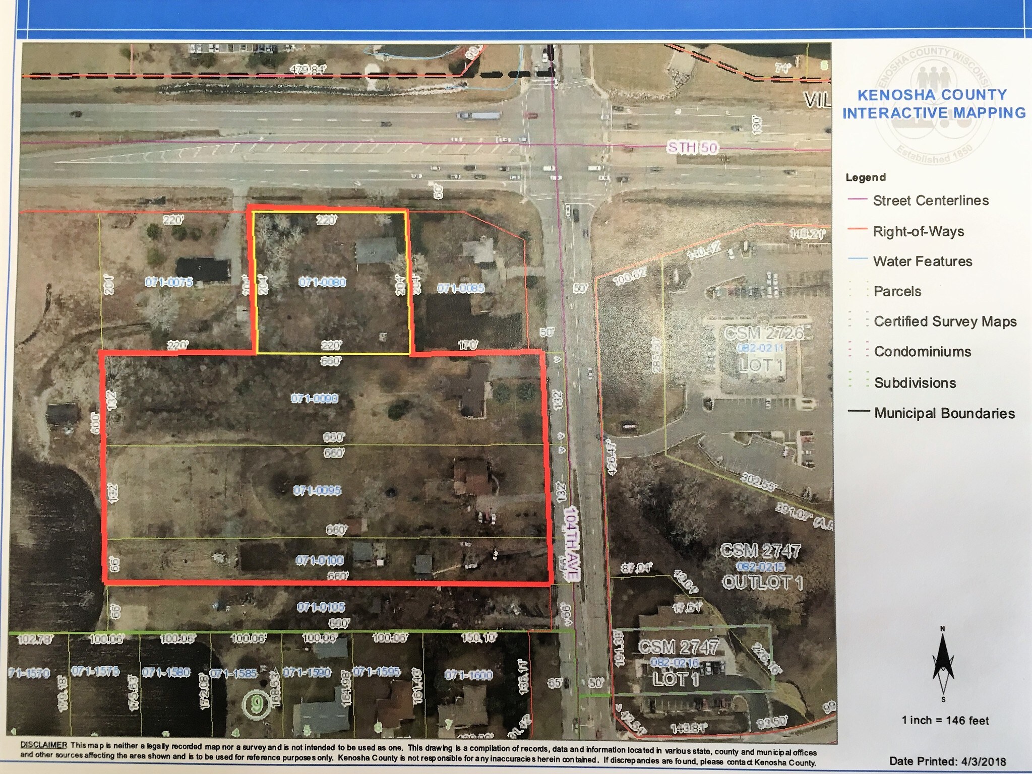 10501 75th St, Kenosha, WI for sale Aerial- Image 1 of 1