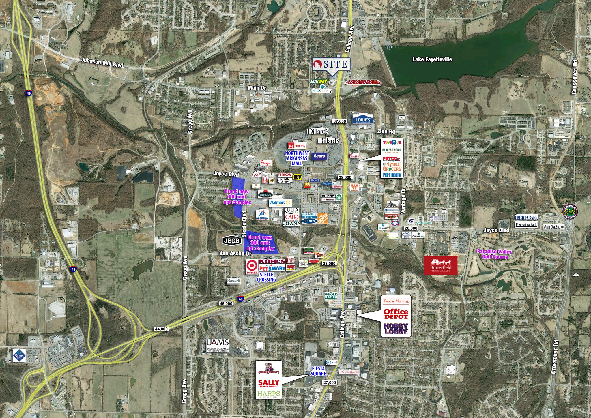 5204 S Thompson St, Springdale, AR 72764 Casa Villa Shopping Center