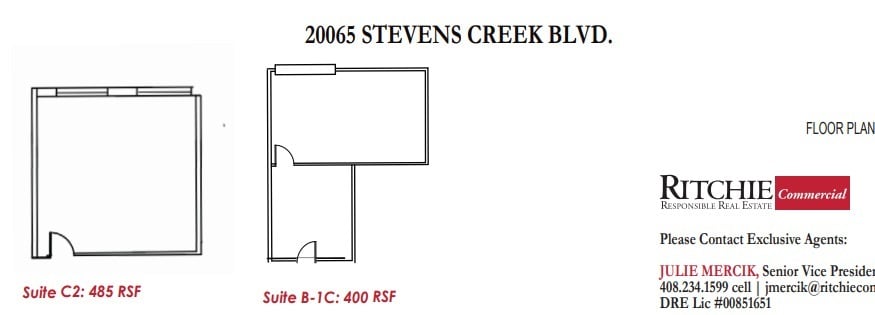 20045 Stevens Creek Blvd, Cupertino, CA for lease Floor Plan- Image 1 of 1