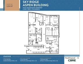 10535 Park Meadows Blvd, Lone Tree, CO for lease Floor Plan- Image 2 of 2