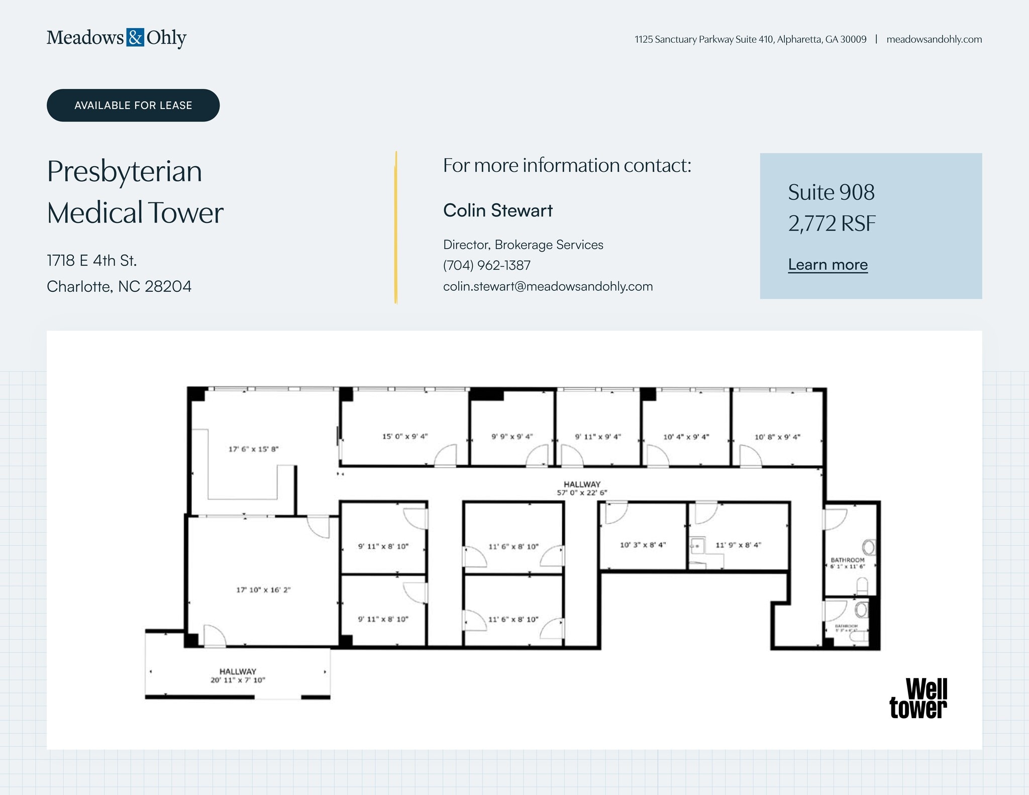 1718 E 4th St, Charlotte, NC for lease Site Plan- Image 1 of 2
