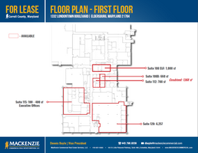 1332 Londontown Blvd, Eldersburg, MD for lease Floor Plan- Image 1 of 1