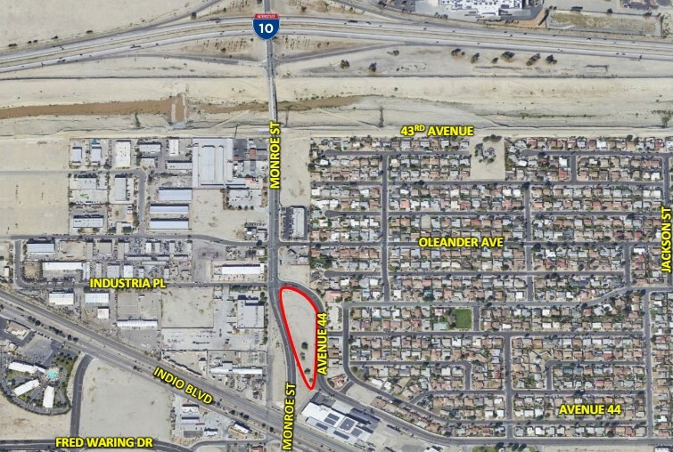 SEC Monroe St & Ave 44, Indio, CA for sale - Building Photo - Image 1 of 1