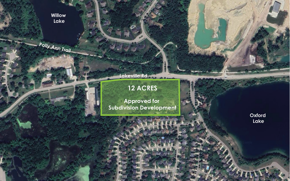 E Lakeville Rd, Oxford, MI for sale - Primary Photo - Image 1 of 5