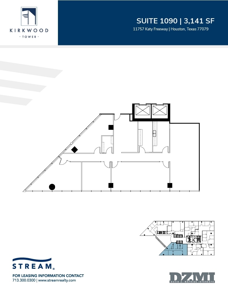 11757 Katy Fwy, Houston, TX for lease Floor Plan- Image 1 of 1
