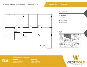 4380 S Syracuse St, Denver, CO for lease Floor Plan- Image 1 of 1