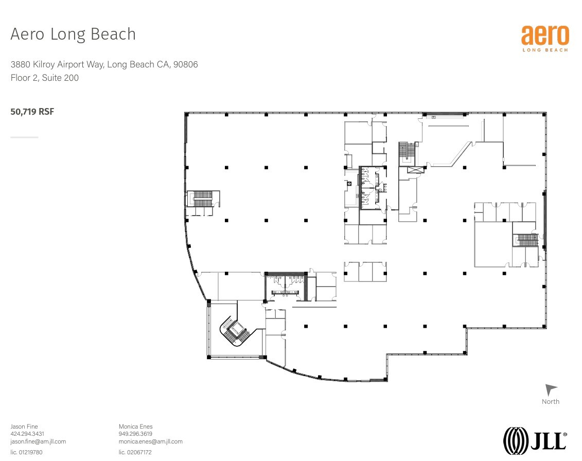 3900 Kilroy Airport Way, Long Beach, CA for lease Floor Plan- Image 1 of 1