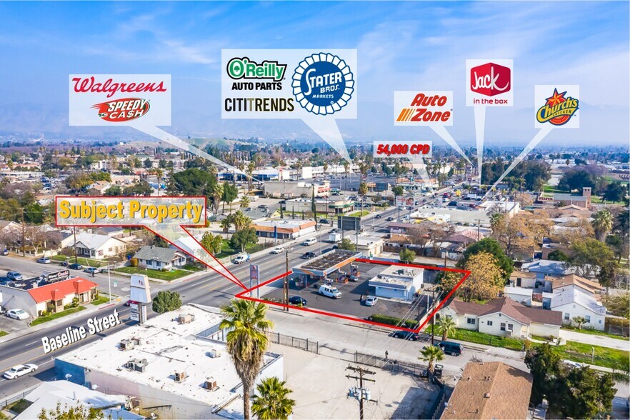 235 E Baseline St, San Bernardino, CA, 92410 Service Station Property