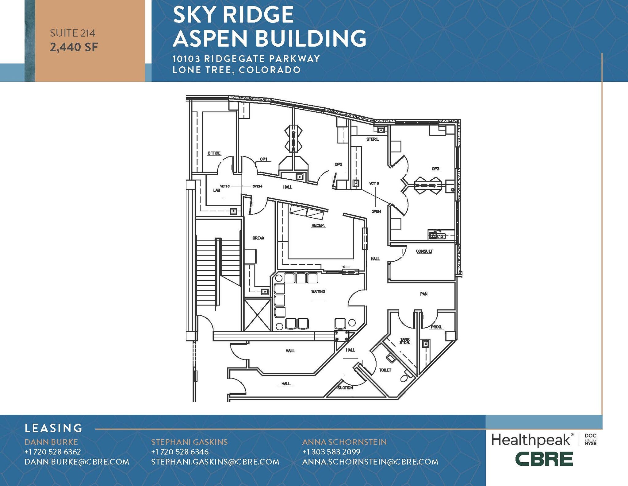 10535 Park Meadows Blvd, Lone Tree, CO for lease Floor Plan- Image 1 of 1