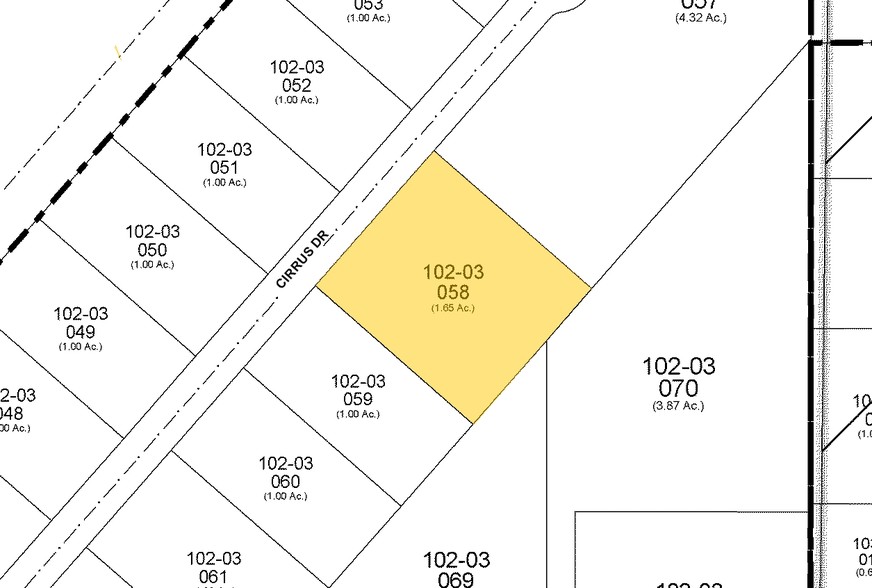 2227 Cirrus Dr, Prescott, AZ for sale - Plat Map - Image 2 of 6