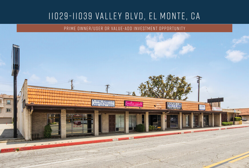 11029 Valley Blvd, El Monte, CA for sale - Building Photo - Image 1 of 1