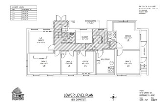 19 N Grant St, Hinsdale, IL for lease Floor Plan- Image 1 of 1