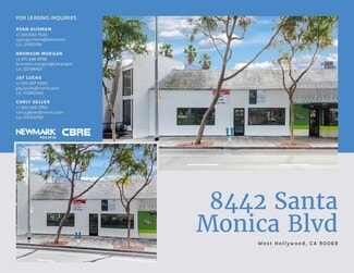 More details for 8442-8450 Santa Monica Blvd, Los Angeles, CA - Retail for Lease