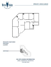 959 S Coast Dr, Costa Mesa, CA for lease Floor Plan- Image 1 of 1