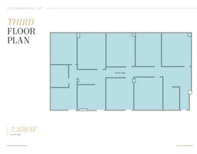 702 Marshall St, Redwood City, CA for lease Floor Plan- Image 1 of 1