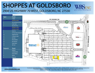 More details for 2910 W Us-70 Hwy, Goldsboro, NC - Retail for Lease