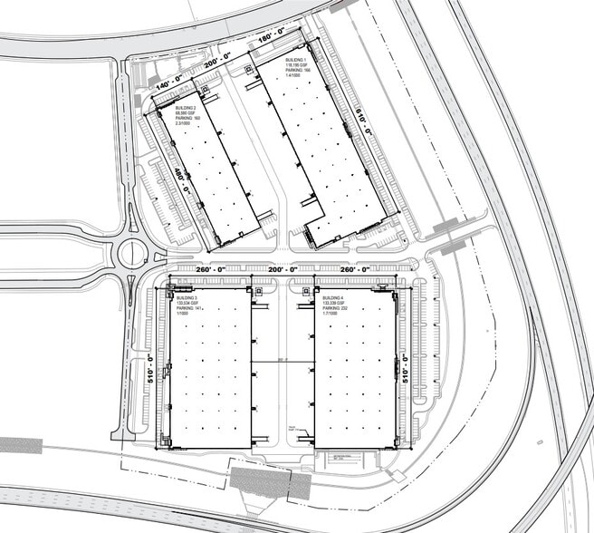 Hwy 71 & Hwy 130, Garfield, TX for lease - Site Plan - Image 2 of 4