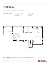 3550 N Central Ave, Phoenix, AZ for lease Floor Plan- Image 1 of 1