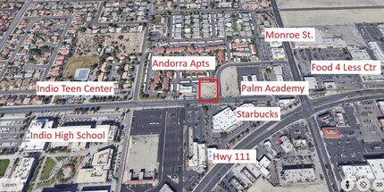 81792 Avenue 46, Indio, CA - aerial  map view