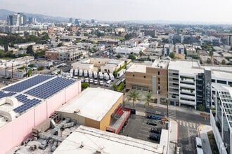 1034 Seward St, Los Angeles, CA - AERIAL  map view