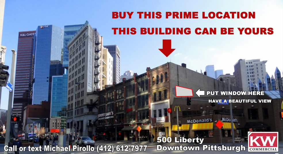 500 Liberty Ave, Pittsburgh, PA for sale - Building Photo - Image 1 of 1