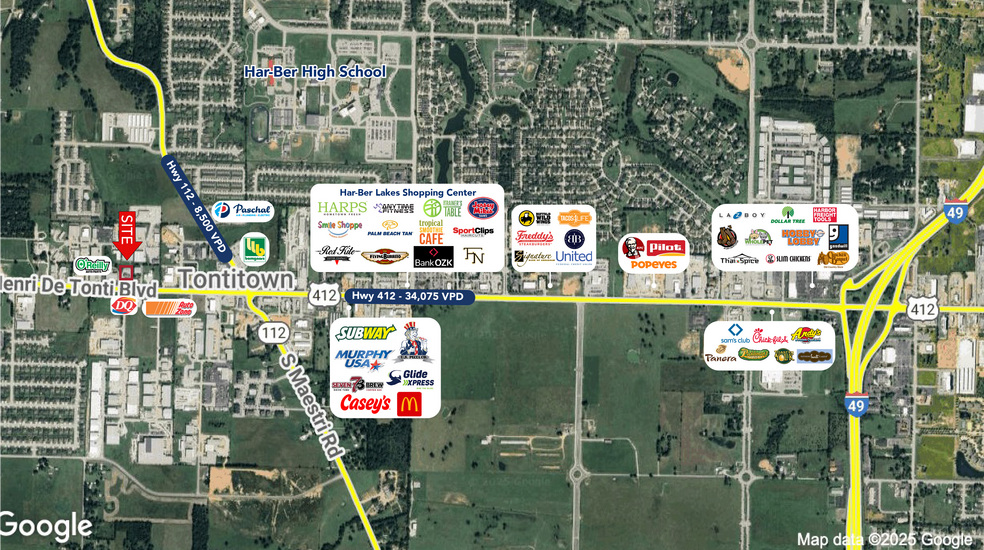 620 E Henri De Tonti Blvd, Springdale, AR for lease - Building Photo - Image 3 of 8