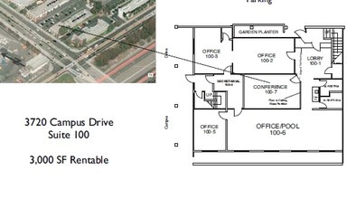 3720 Campus Dr, Newport Beach, CA for lease Floor Plan- Image 1 of 1