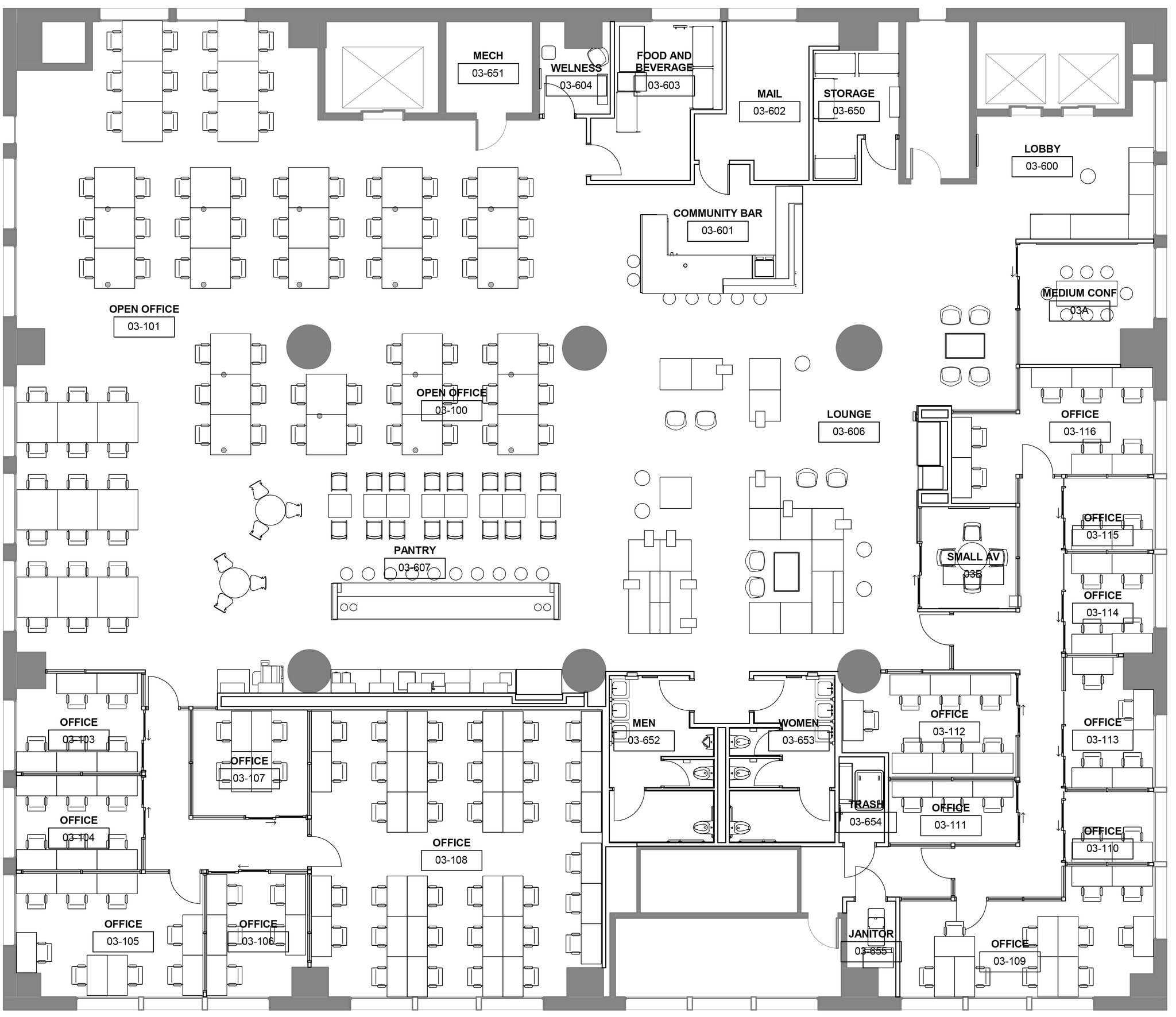 1828 Walnut St, Kansas City, MO for lease Floor Plan- Image 1 of 1