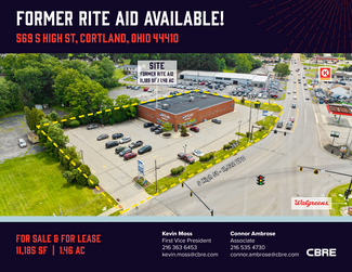 More details for 569 S High St, Cortland, OH - Retail for Lease