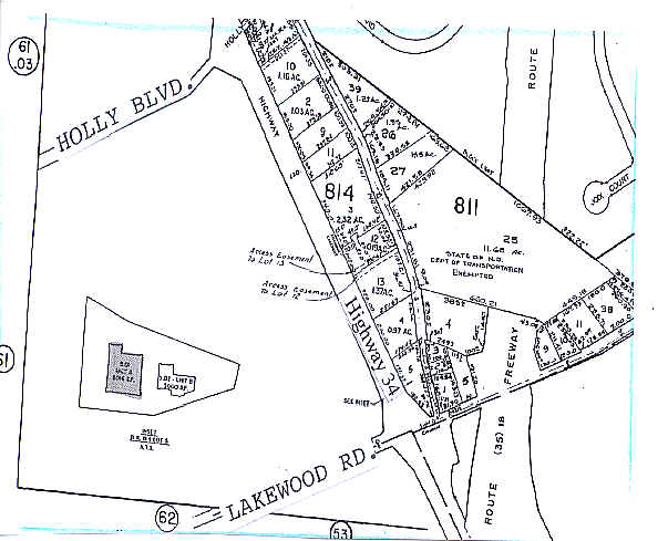 2444 Highway 34, Manasquan, NJ for lease - Plat Map - Image 2 of 2