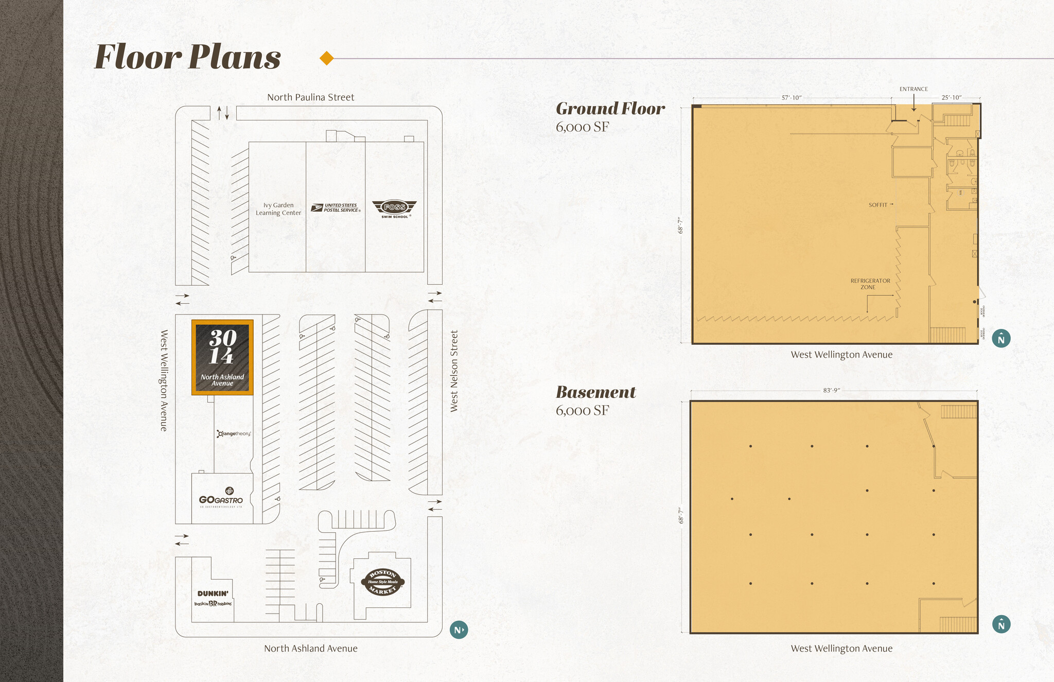 3000-3026 N Ashland Ave, Chicago, IL for lease Floor Plan- Image 1 of 1