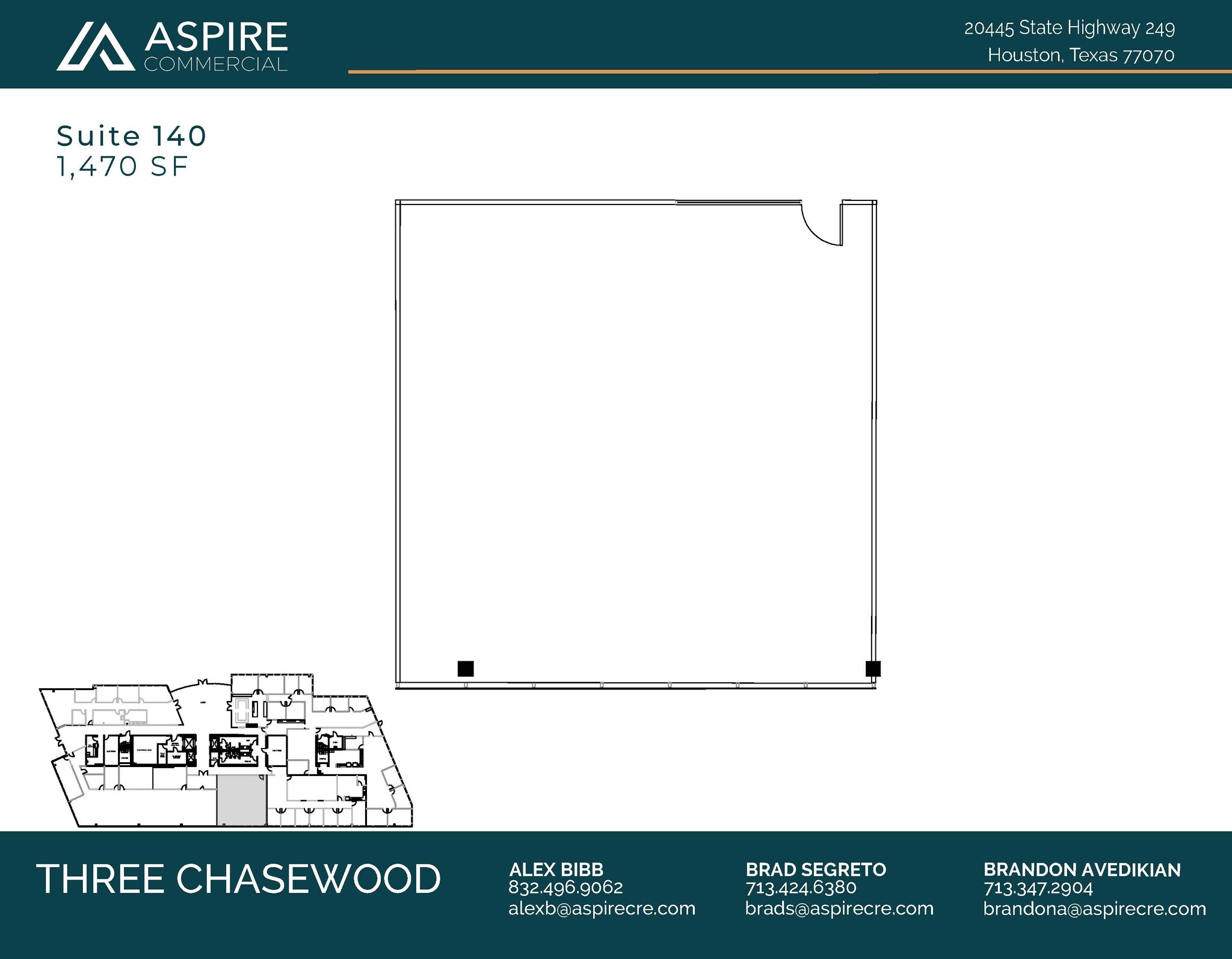 20333 State Highway 249, Houston, TX for lease Floor Plan- Image 1 of 1