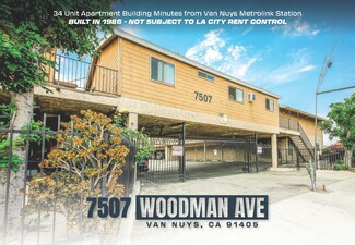 More details for 7505-7507 Woodman Ave, Van Nuys, CA - Multifamily for Sale