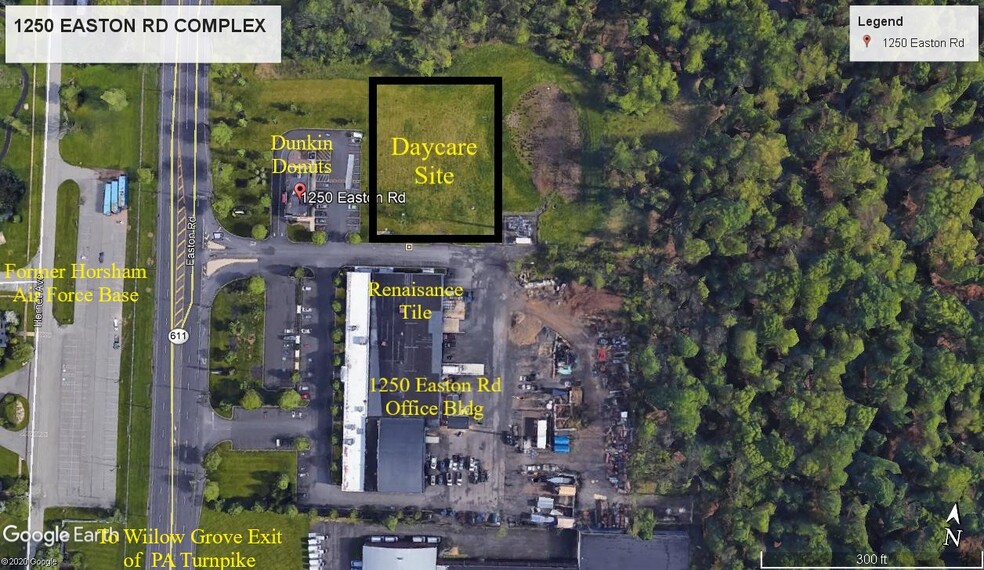 1250 Easton Rd, Horsham Township, PA for sale - Aerial - Image 1 of 1