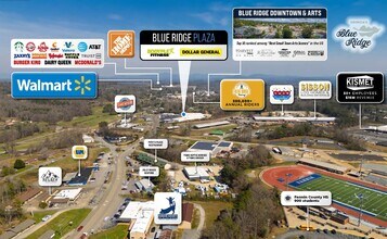 2672 E First St, Blue Ridge, GA - Aerial  map view - Image1