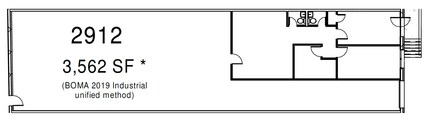 2908-2948 Blystone Ln, Dallas, TX for lease Floor Plan- Image 2 of 2