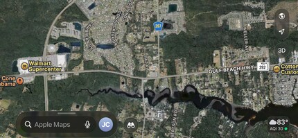 8910 Gulf Beach Hwy, Pensacola, FL - Aerial map view - Image1