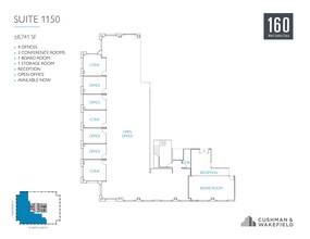 160 W Santa Clara St, San Jose, CA for lease Floor Plan- Image 1 of 1