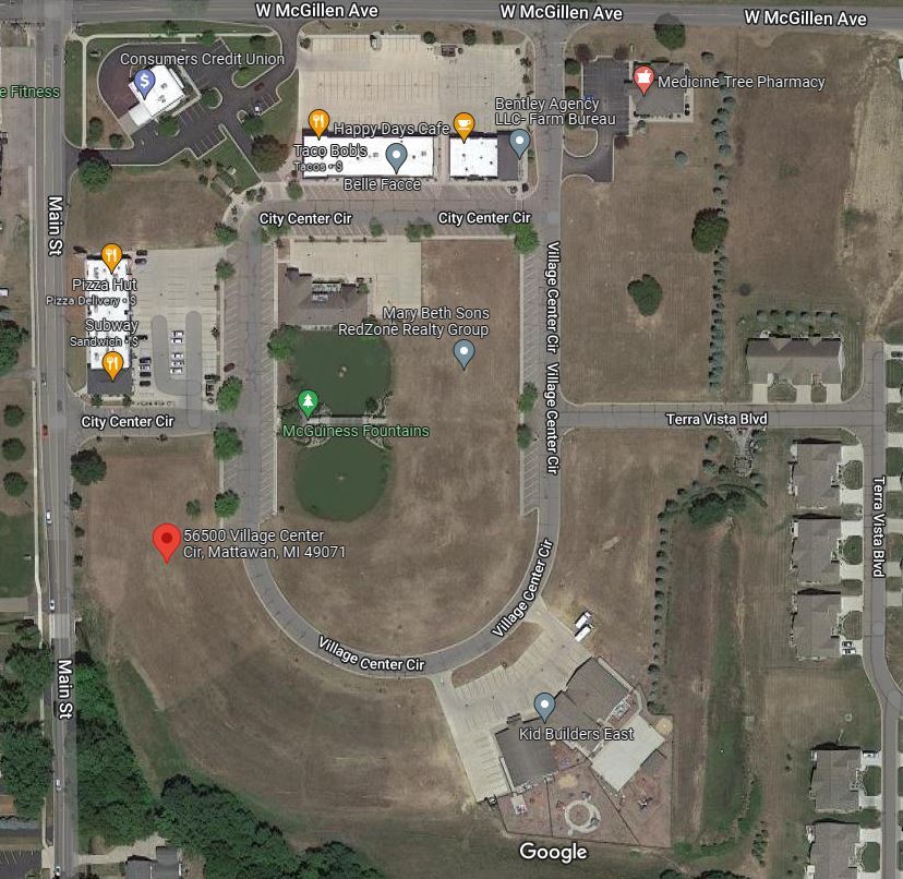 56400 City Center, Mattawan, MI for sale Plat Map- Image 1 of 1